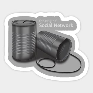 The Original Social Network Sticker